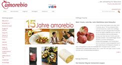 Desktop Screenshot of amorebio.de